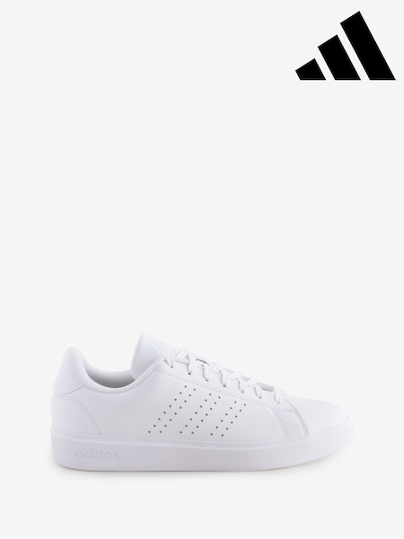adidas White Advantage Trainers (AL4888) | £70