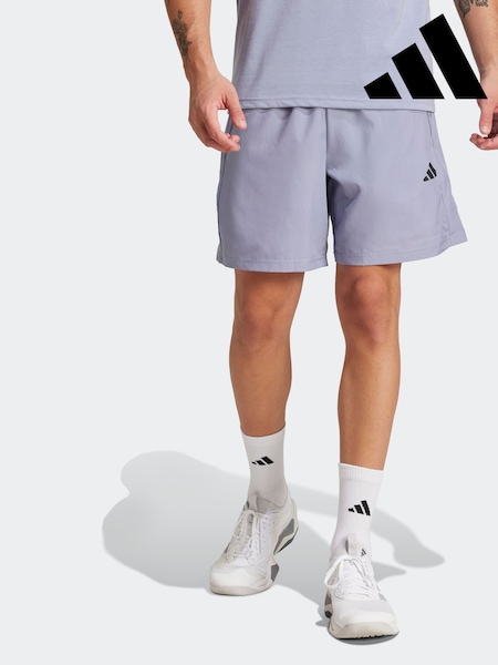 adidas Purple Train Essentials Woven Training Shorts (AL4945) | £23