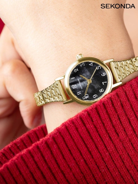 Sekonda Connolly Womens 23mm Analogue Watch With Case And Stainless Steel Expanding Bracelet With White Dial (AL4975) | £40
