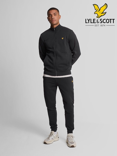 Lyle & Scott Black Tracksuit Bottoms (AL5140) | £65