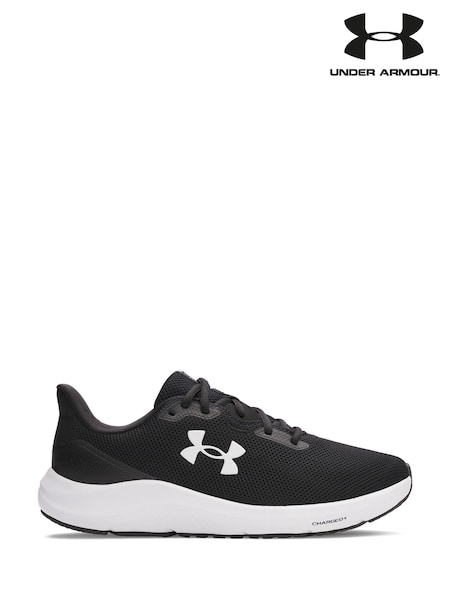 Under Armour Black/White Charged Pursuit 4 Trainers (AL5216) | £65