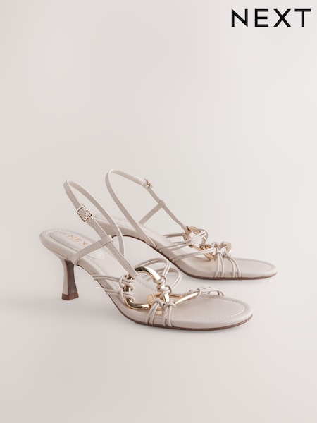 Bone Forever Comfort® Round Toe Hardware Detail Strap Sandals (AL5354) | £42
