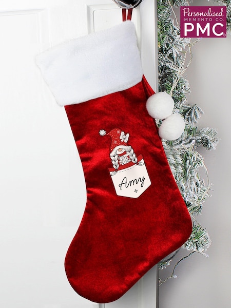 Personalised Gonk Christmas Stocking by PMC (AL5440) | £16