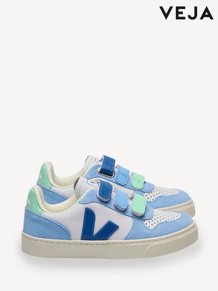 Veja Small Blue V-10 Trainers (AL5496) | £83 - £90