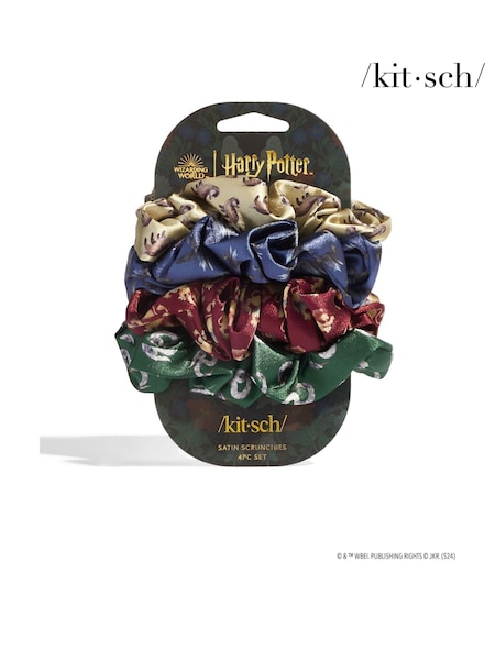 Kitsch x Harry Potter Satin Sleep Scrunchies (AL5519) | £8.50