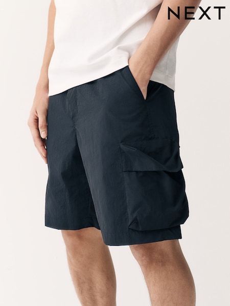 Black Lightweight Bluff Pocket Cargo Shorts (AL5598) | £28