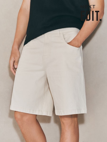 Ecru Edit Jort Denim Shorts (AL5668) | £25