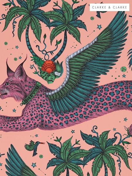 Clarke And Clarke Emma J Shipley Wilderie 10m Wallpaper