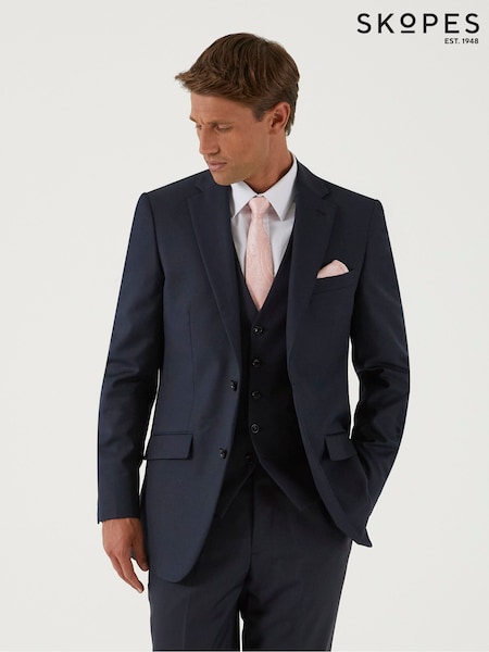 Skopes Blue Tailored Fit Farnham Suit: Jacket (AL6116) | £130