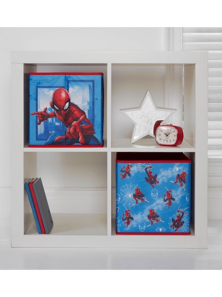 Spider-Man Blue Collapsible Storage Boxes (AL6216) | £20