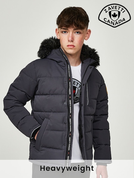 Zavetti Canada Junior Oshawa 3.0 Puffer Parka Jacket (AL6233) | £100