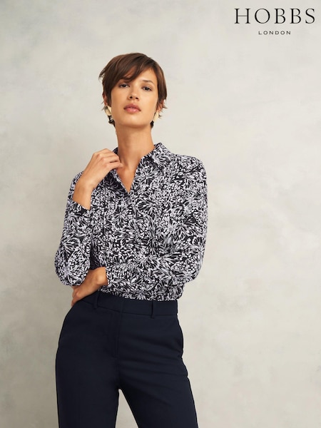 Hobbs Blue Astraea Shirt (AL6397) | £89
