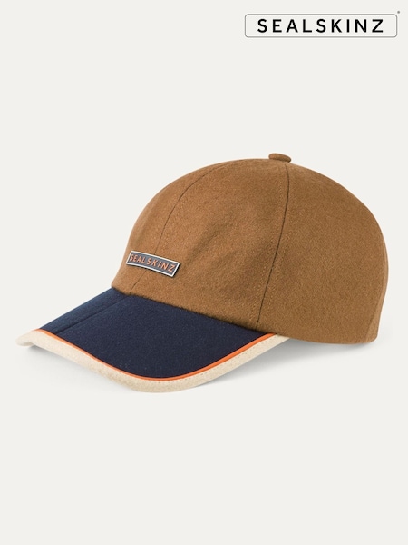 Sealskinz Brooke Waterproof Foldable Wool Branded Cap (AL6577) | £45