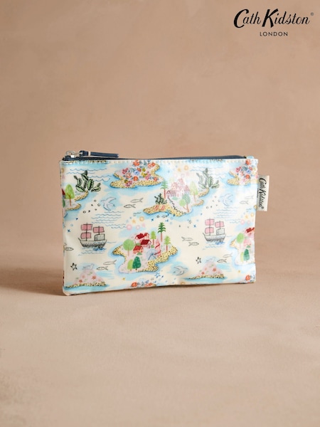 Cath Kidston Multi Sketchbook Zip-Up 100% Cotton Purse (AL6738) | £10