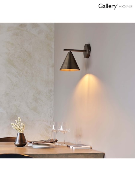 Gallery Home Bronze Lance 1 Light Wall Light (AL7241) | £48