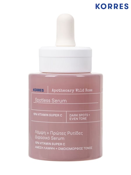 Korres Apothecary Wild Rose Spotless Serum 30ml (AL7497) | £55