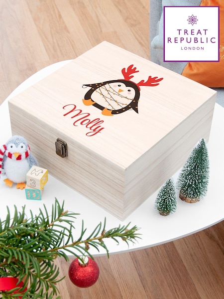 Personalised Gonk Christmas Eve Box by Treat Republic (AL7595) | £30