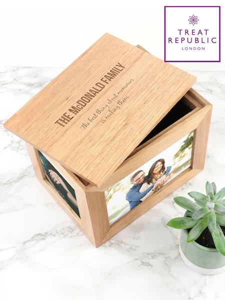 Personalised Photo Cube by Treat Republic (AL7601) | £30