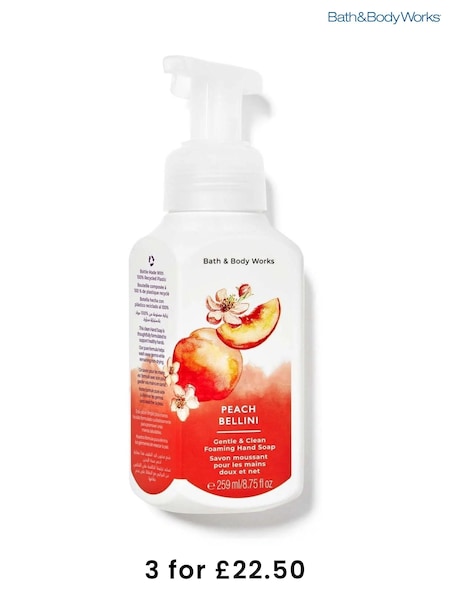 Bath & Body Works Kitchen Lemon Gentle & Clean Foaming Hand Soap 8.75 fl oz / 259 mL (AL7767) | £12