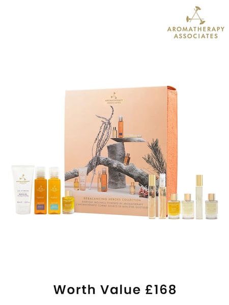 Aromatherapy Associates Rebalancing Heros Collection (Worth Value £168) (AL7780) | £100