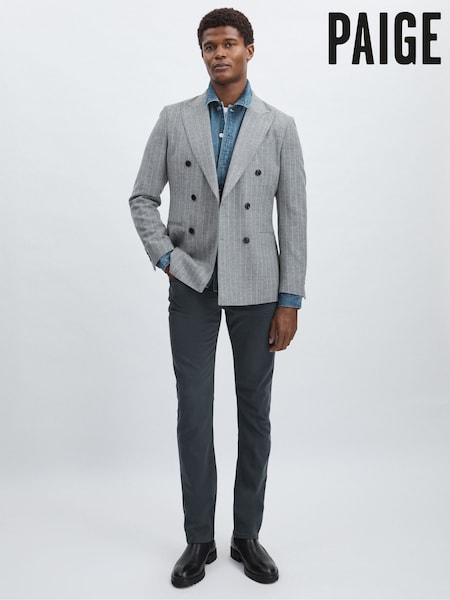 Paige Slim Straight-Leg Jeans (AL7831) | £240