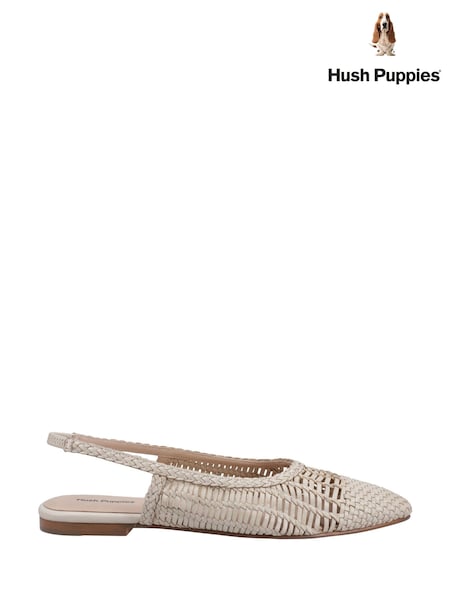 Hush Puppies Dalia Woven Slingback Ballerinas (AL7868) | £80
