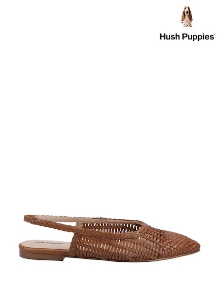 Hush Puppies Dalia Woven Slingback Ballerinas (AL7901) | £80