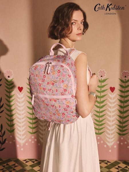 Cath Kidston Waters Ditsy Foldaway Backpack (AL8212) | £42
