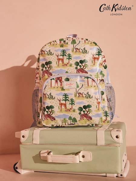 Cath Kidston Blue Safari Kids Large Backpack (AL8270) | £36