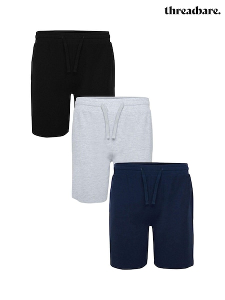Threadbare Black Waffle Texture Lounge Pyjamas (AL8380) | £30