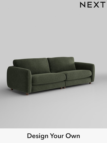 Boucle Chenille/Dark Moss Green Aiden (AL8559) | £1,425