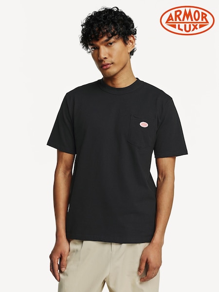 Armor Lux Heritage Logo Pocket T-Shirt (AL8929) | £40