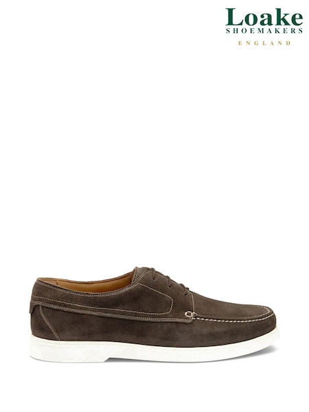 Loake Sardinia Suede Moccasin Shoes (AL9389) | £149