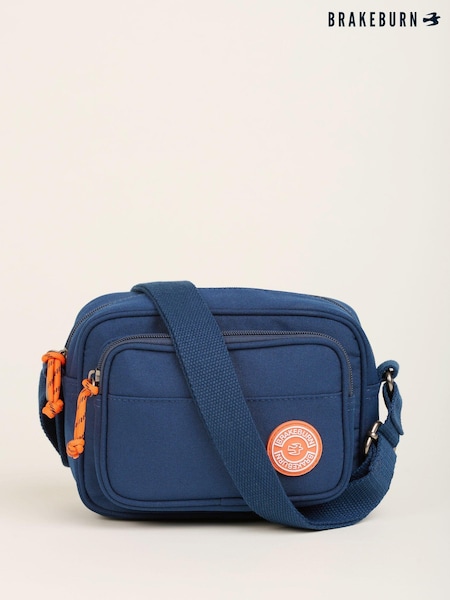 Brakeburn Blue Medium Classic Camera Cross-Body Bag (AL9686) | £33