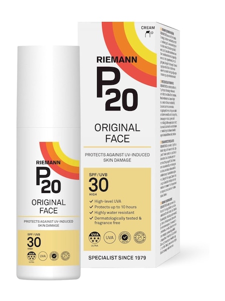 P20 Original SPF 30 Suncream for Face (AM0161) | £25