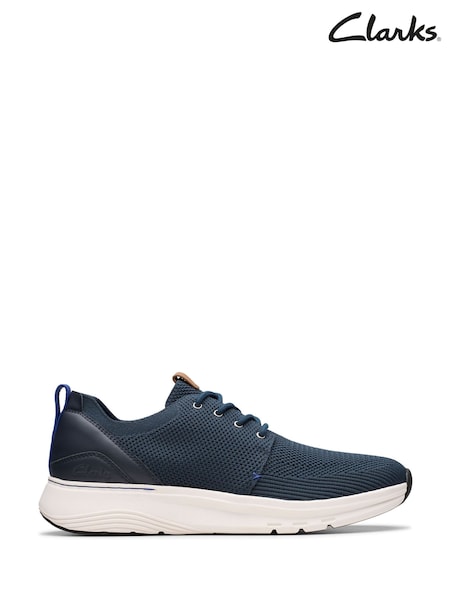 Clarks Navy Essentials Motion Trex MX Trainers (AM0204) | £60