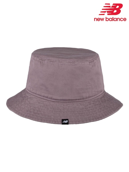 New Balance Purple 100% Cotton Bucket Hat (AM0603) | £23
