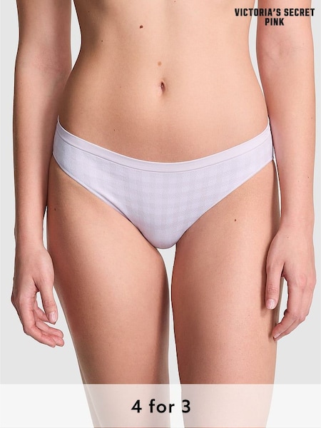 Victoria's Secret PINK Purple Whisper Bikini Knickers (AM0870) | £9