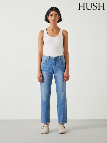 Hush Blue Boyfriend 100% Cotton Jeans (AM0953) | £80