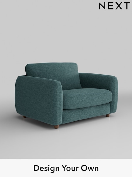 Chunky Chenille/Mid Teal Green Aiden (AM1964) | £925