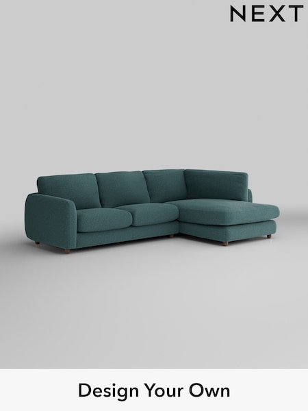 Chunky Chenille/Mid Teal Green Aiden (AM1964) | £1,825