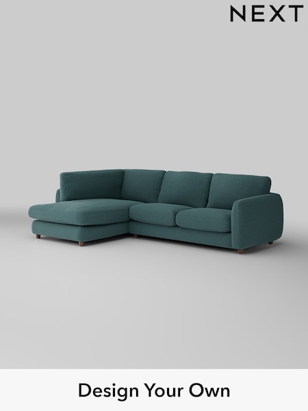 Chunky Chenille/Mid Teal Green Aiden (AM1964) | £1,825