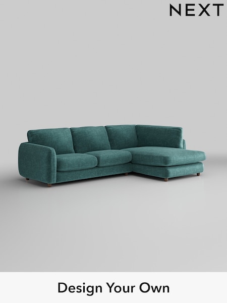 Plush Chenille/Dark Teal Green Aiden (AM2034) | £1,825