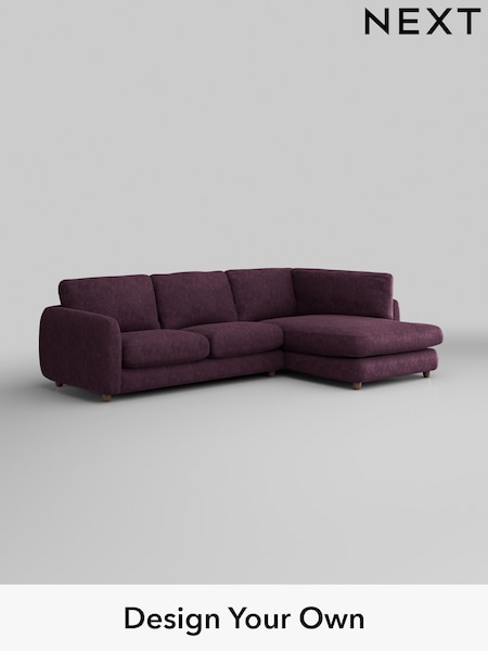 Plush Chenille/Dark Plum Purple Aiden (AM2035) | £1,825