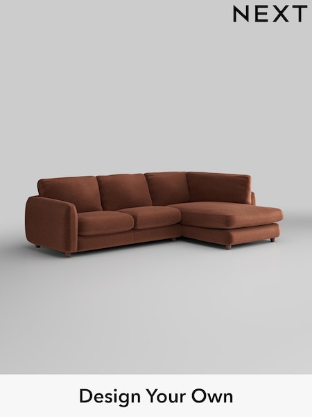 Plush Chenille/Dark Rust Brown Aiden (AM2036) | £1,825