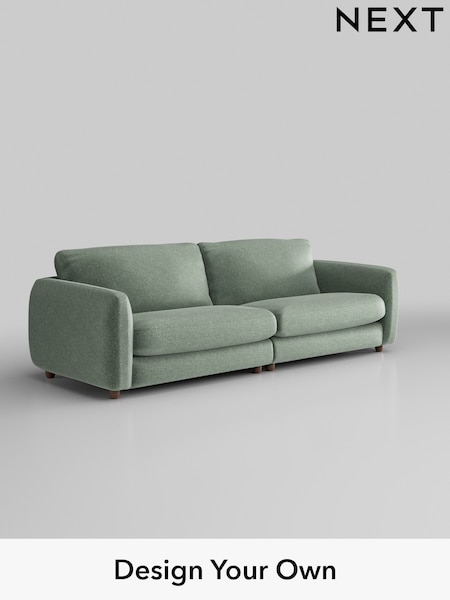 Plush Chenille/Mid Slate Teal Green Aiden (AM2049) | £1,425