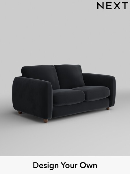 Plush Velvet Easy Clean/Charcoal Grey Aiden (AM2059) | £1,125