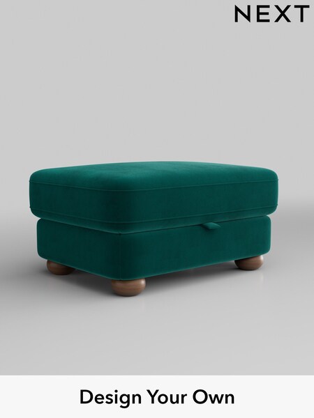Plush Velvet Easy Clean/Juniper Green Arches (AM2062) | £499