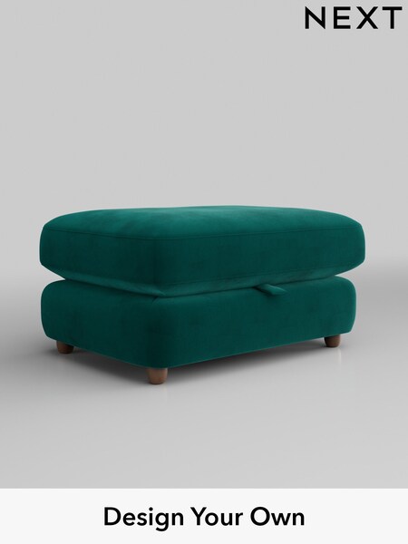 Plush Velvet Easy Clean/Juniper Green Aiden (AM2064) | £499
