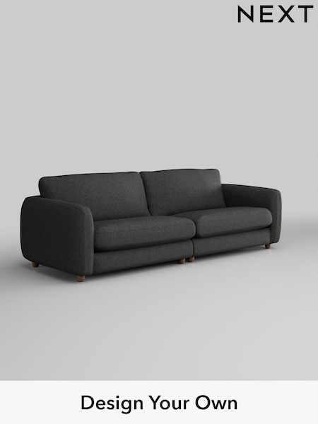 Tweedy Blend Easy Clean/Charcoal Grey Aiden (AM2081) | £1,325